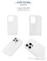 Basic MattWhite Phone Case