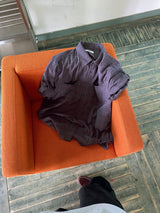 No.1325 wrinkle roll up check SHIRT (3color)