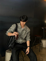 Dart shoulder blouson