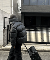 レザーブラックパッディド