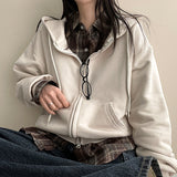 Ronte Basic Two-Way Over Hood Zip-Up