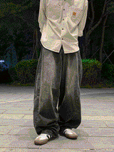 Mido Rivet Balloon denim