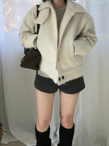 Prim high-neck jacket (2 colors)