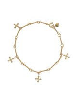 CROSS CHARM BRACELET