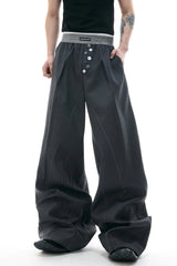 Tailored Straight Leg Trousers