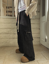 Dyed Parachute Cargo Pants