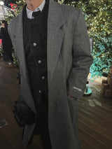 ASCLO Herringbone Darts Chester Coat (2color)