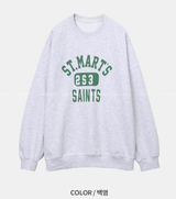 Urban St. Middle Length Overfit Sweatshirt