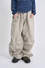 Dyeing washed panel pants