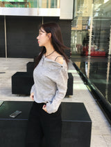 Shawl Button Mood Knit (3c)