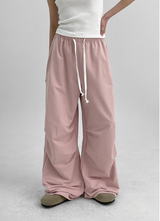 [MADE] Quble Wide-Leg Two-Tuck Banding Pants