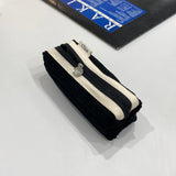 Clam ラウンドペンケース _ コーデュロイブラック