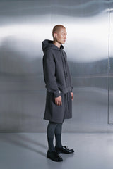 VINTAGE DIA-QUILTING HOODY (Charcoal)