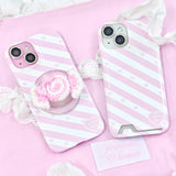 Candy stripe phone case - cardhard