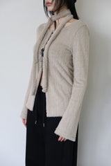 And Wish Fur Knit Top