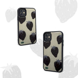ストロベリー(begie) スマホケース (epoxy bumper)