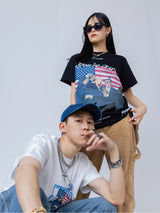 "D.T. Security Failure” T-Shirt  Album Cover Ver.(White)