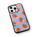 [MADE] HEART COOKIE BEAR PHONE CASE