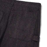 インディアンダブルニーデニムパンツ / Maroon black