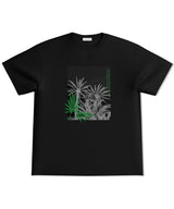 オアシスハーフTシャツ (ブラック)