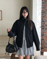 Posie Washed Cotton Blouson Jacket