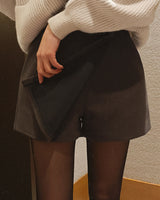Bear Wrap Skirt Pants