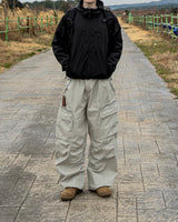 Zeka Zip Cargo Wide Pants