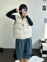 Bカシックフィットパディングベスト💚🩶🖤🤍🤎6カラー