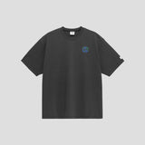 アースサークルロゴTシャツ  - CHARCOAL