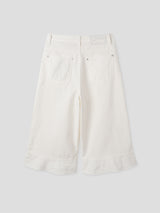 FRILL CAPRI PANTS (3C)