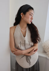 Cross Pearl Mixed Necklace