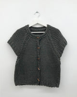 Grandma Hand-Knit Bolero (2color)