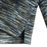 Marble Stripe Collar Tee (blue)