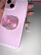lace polka dot case - hard 