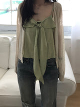 Aren Tie Bustier (2 colors)