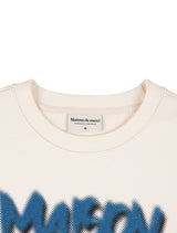 Women's ツートーンブロークンロゴクロップスウェットシャツ (FCE1TS301W)