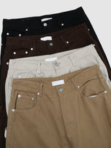 Unit Carpenter Cotton Wide Pants 4C