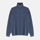 ASCLO ビスコースミニツイストタートルネックニット (7color)