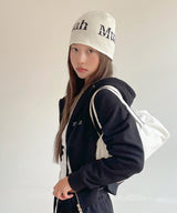 JACQUARD LOGO BEANIE