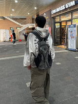square string backpack