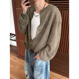 [Unisex] エスニックシースルーカーディガン(3color)