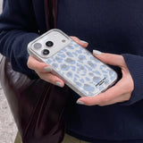  MOOD LEOPARD CASE (Baby Blue)