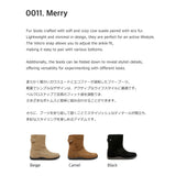 Merry 0011. ベルクロムートンブーツ - 3colors