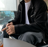 Underbar YKK Two-Way Single Suede Jacket
