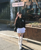 エキティアードカットキュロットミニスカート