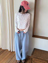 べりテッドスウェットパンツ