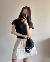 [MADE] ボトンショートスリーブTシャツ