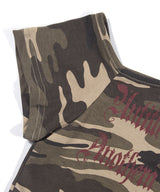 ワンショルダー カモTシャツ_Beige