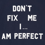 Fix Slogan Lettering Short Sleeve T-shirt