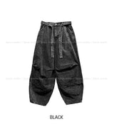 イーストベルトデニムジャケットパンツセット